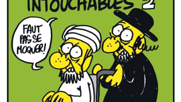 La revista francesa caricaturiza a Mahoma de nuevo