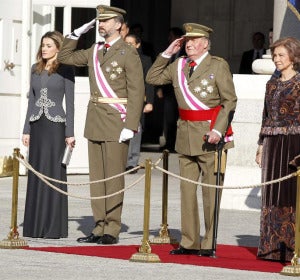 Los Reyes y los Príncipes presiden la Pascua