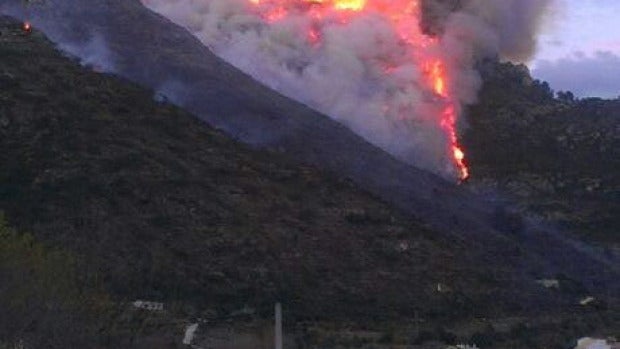 Incendio de Barx
