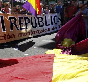 Manifestación por la III República
