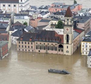 Inundaciones en Passau, Alemania