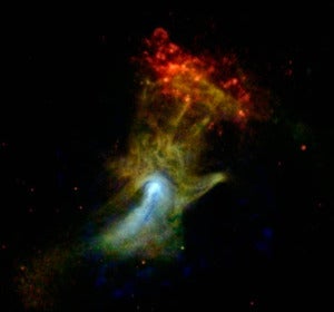 'Mano de Dios' capturada por la NASA