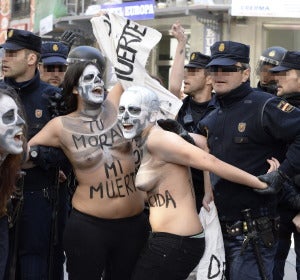 Activistas de Femen 