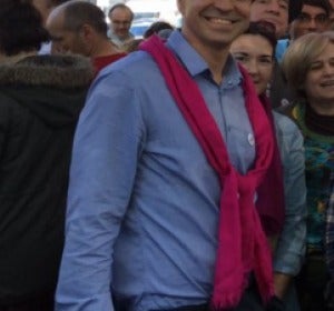Herzog en la manifestación de Madrid
