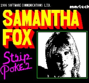 Samantha Fox Strip Poker