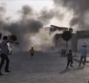 Bomba lanzada desde Siria a Turquía