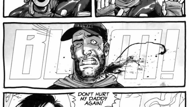 Muerte de Shane en el cómic de The Walking Dead
