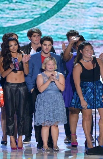 Los actores de 'Glee' en la ceremonia de TCA 2013