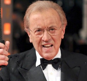 El periodista David Frost