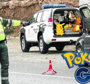 Guardia Civil con Pokémon GO