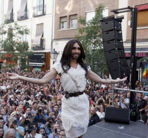 Conchita Wurst en Chueca Conchita Wurst en Chueca