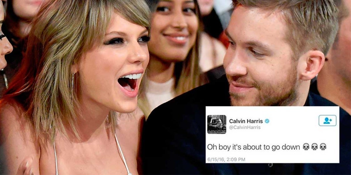 El tuit de Calvin Harris sobre Taylor