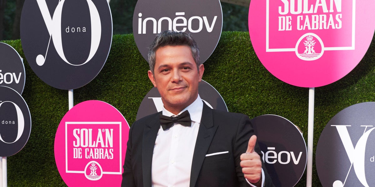 Alejandro Sanz en los Premios Yo Dona