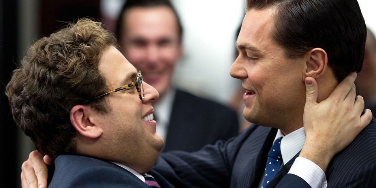 Leonardo DiCaprio y Jonah Hill en 'El lobo de Wall Street'
