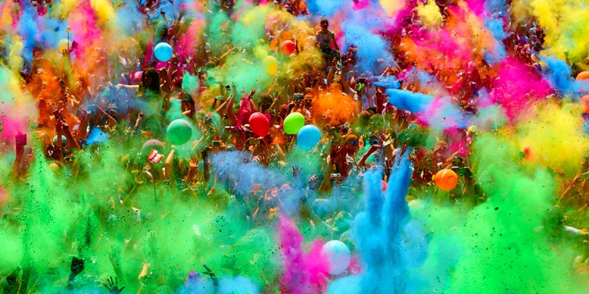 The Color Run by Skittles