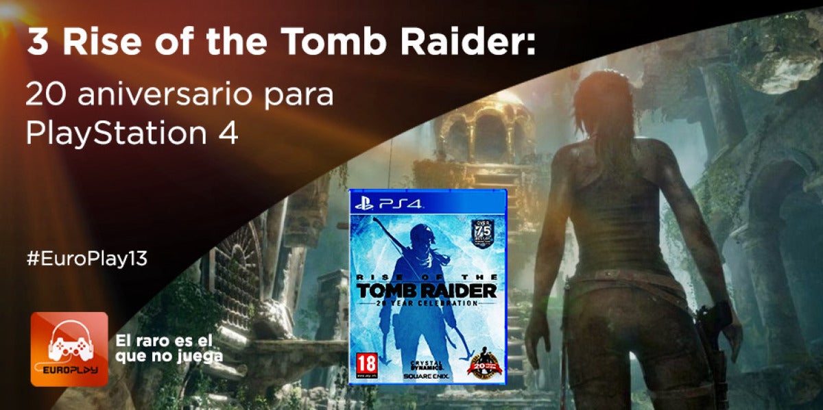 Consigue Rise of the Tomb Raider #EuroPlay13