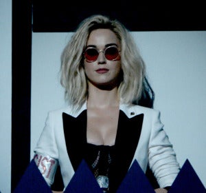 Katy Perry durante su actuación en los Grammy 2017 Katy Perry durante su actuación en los Grammy 2017
