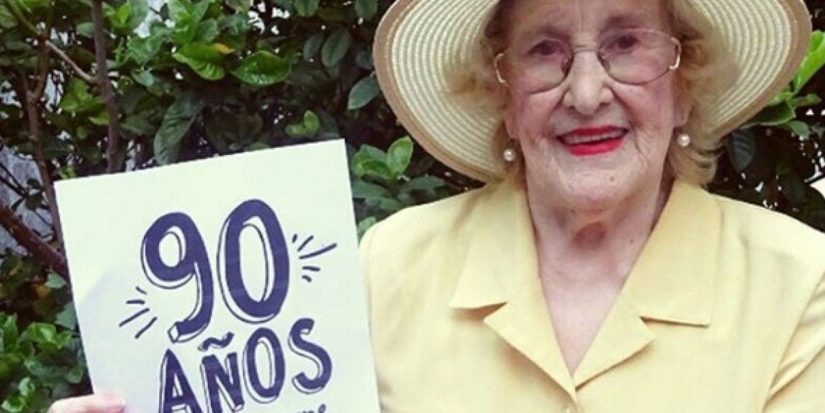Chicha, la abuela que triunfa en Instagram