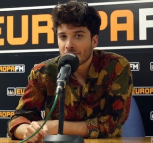 Blas Cantó durante su entrevista con Europa FM Blas Cantó durante su entrevista con Europa FM