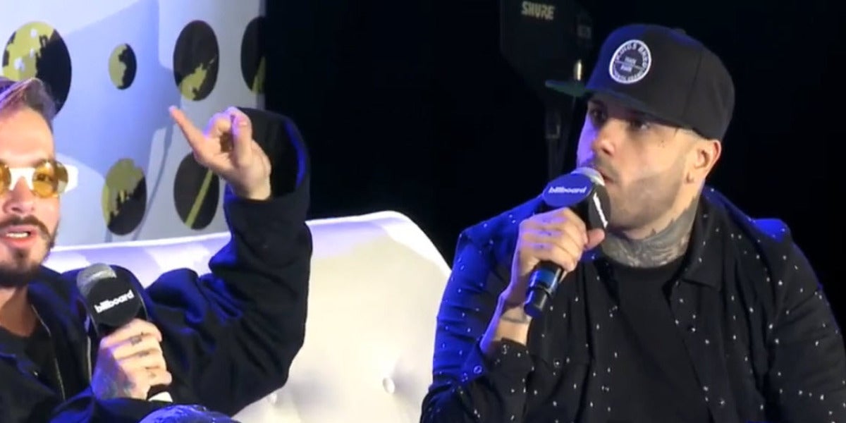 J Balvin y Nicky Jam hablando de la música latina
