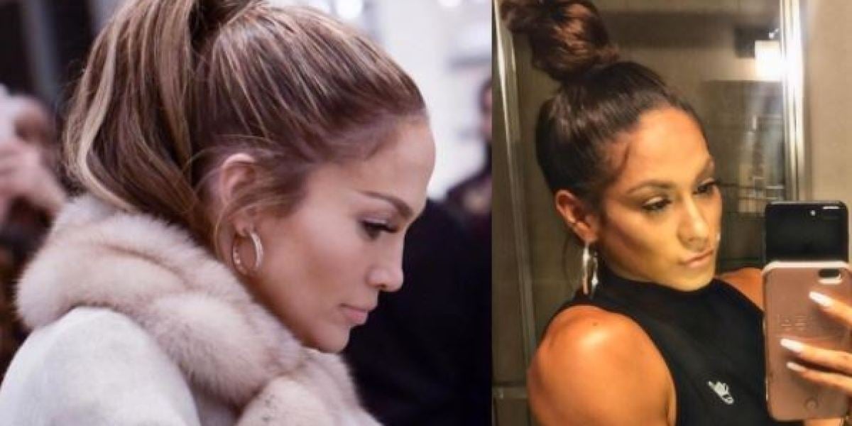 Una atleta triunfa en Instagram por ser idéntica a Jennifer Lopez