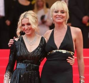 Madonna y Sharon Stone Madonna y Sharon Stone