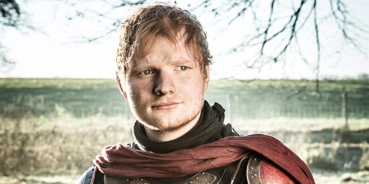Ed Sheeran en 'Juego de Tronos'
