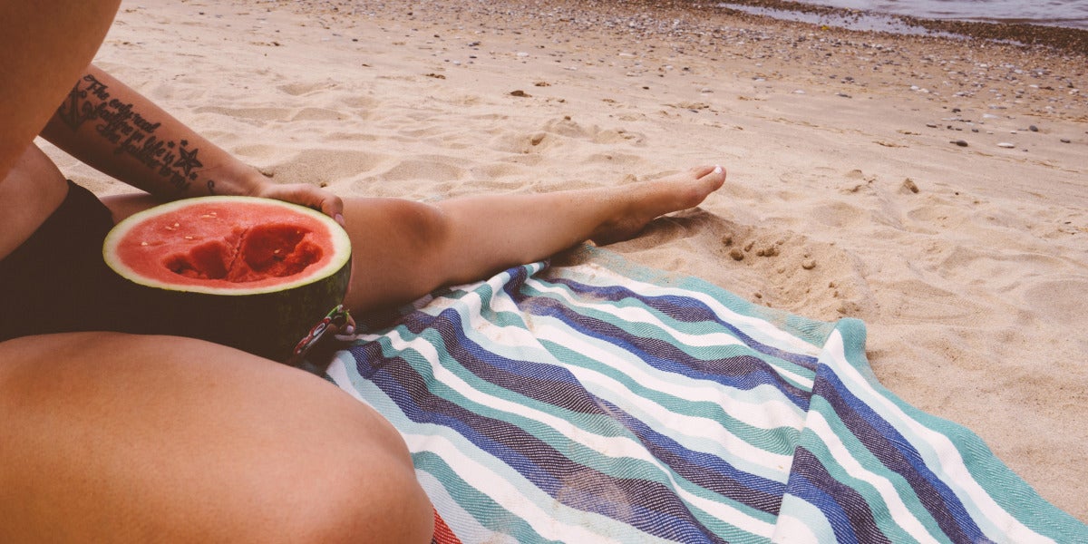 Chica en la playa