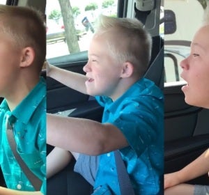 Un niño con síndrome de Down canta 'I Have Nothing' de Whitney Houston Un niño con síndrome de Down canta 'I Have Nothing' de Whitney Houston