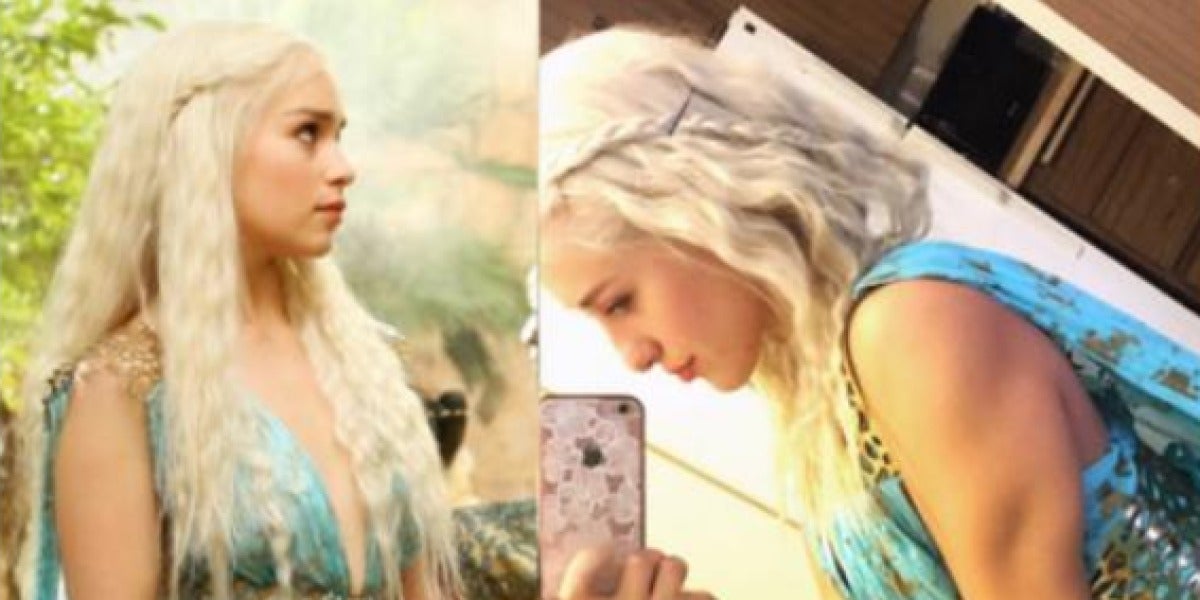 Swolessi, la doble de Daenerys Targaryen