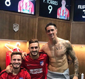 Fernando Torres en el Wanda Fernando Torres en el Wanda