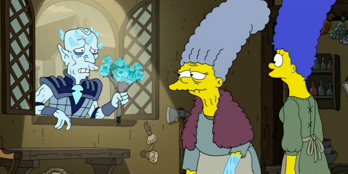 Los Simpson homenajean e Juego de Tronos