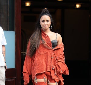 Demi Lovato por las calles de Nueva York antes del concierto Demi Lovato por las calles de Nueva York antes del concierto