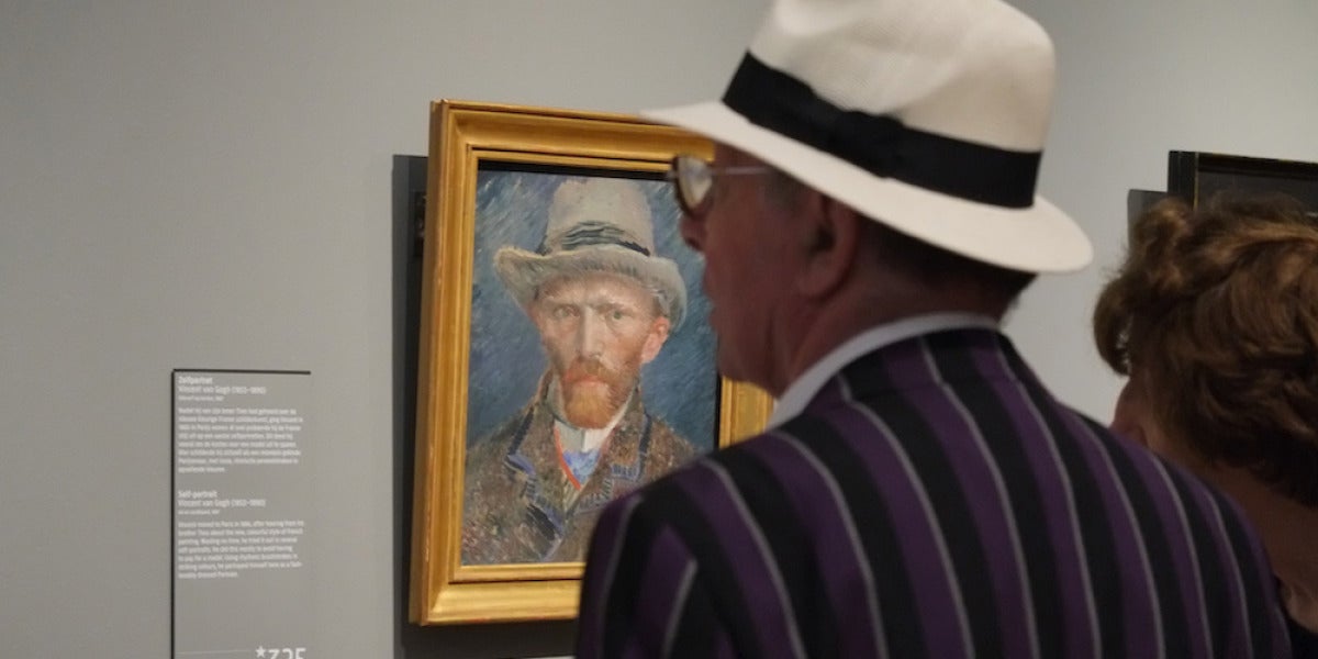 Insectos, polvo y granos de arena acababan incrustados en los cuadros de Vincent Van Gogh