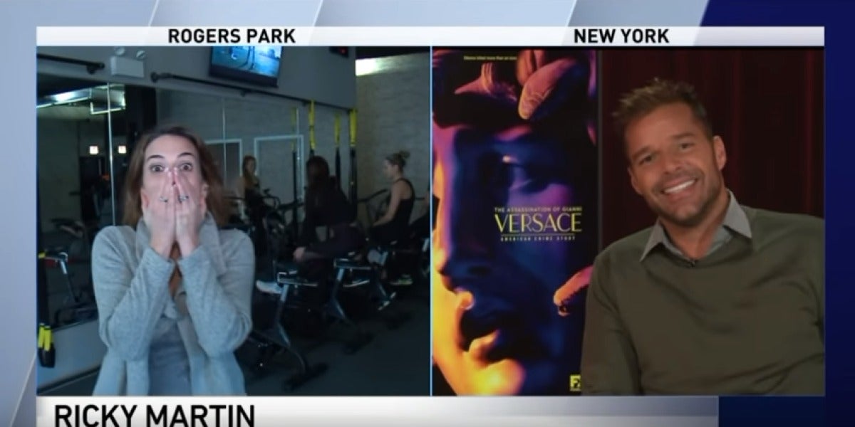Entrevista a Ricky Martin en WGN de Chicago