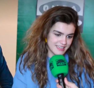 Amaia y Alfred en una entrevista para Onda Cero Navarra Amaia y Alfred en una entrevista para Onda Cero Navarra