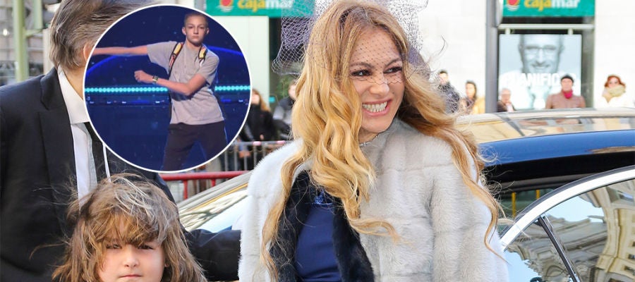 Paulina Rubio enseña a su hijo Nico a bailar el 'floss dance' en un divertido vídeo
