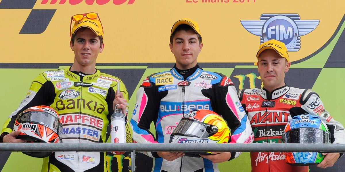 Viñales, vencedor de 125cc en el GP de Francia