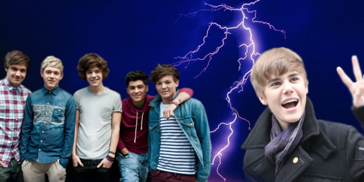 One Direction vs. Justin Bieber