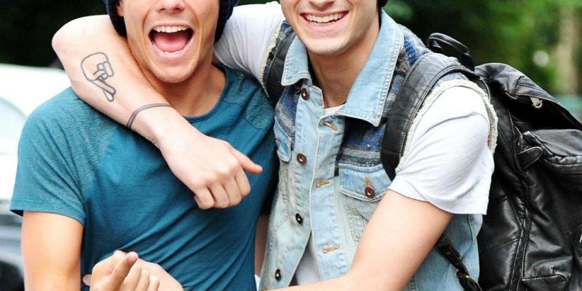 Louis Tomlinson y Zayn Malik