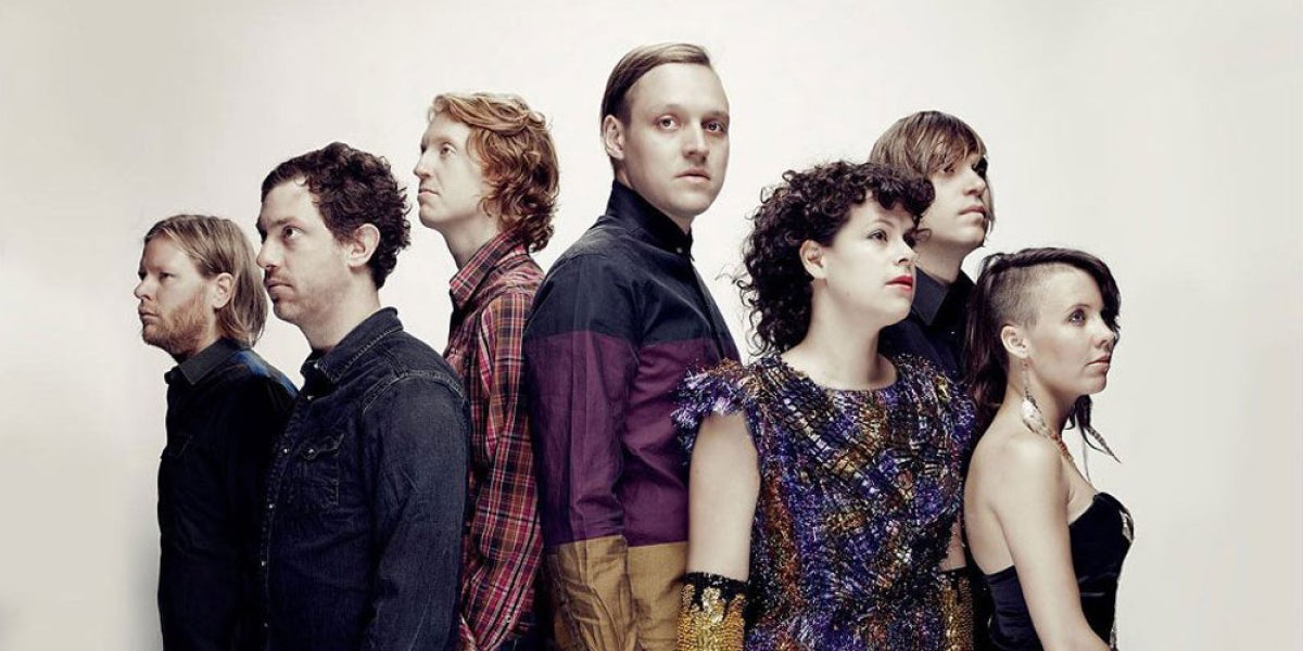 El grupo Arcade Fire