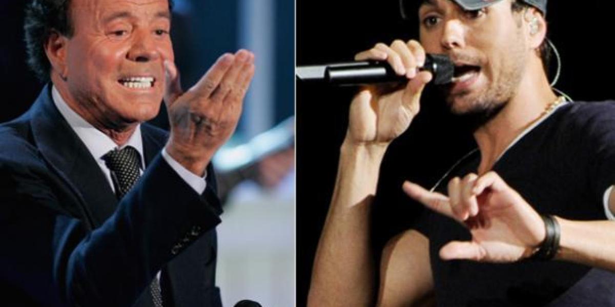 Julio Iglesias y Enrique Iglesias, ¡enfrentados!