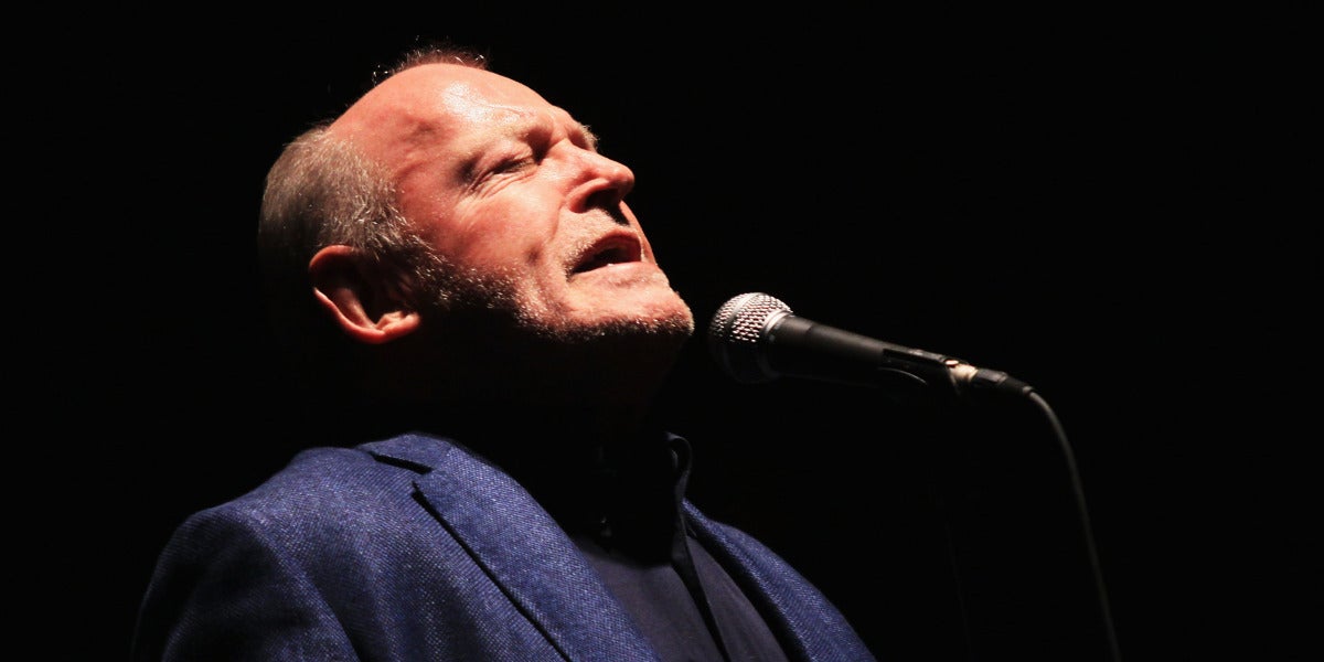 Joe Cocker, durante una de sus actuaciones