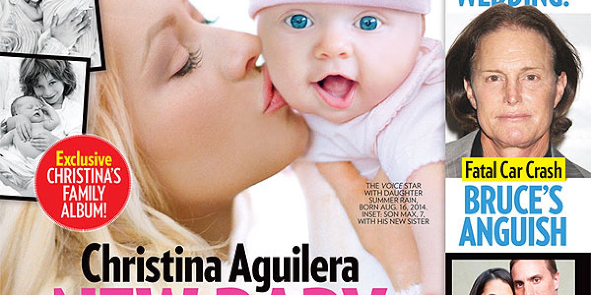 Christina Aguilera posa para People con su hija