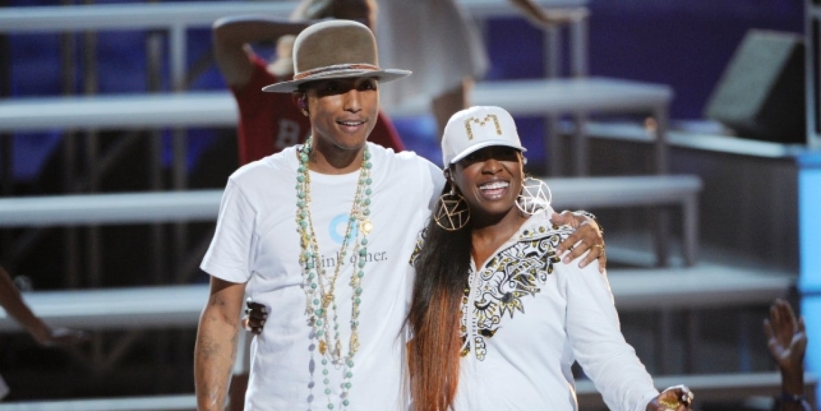Missy Elliott y Pharrel Williams