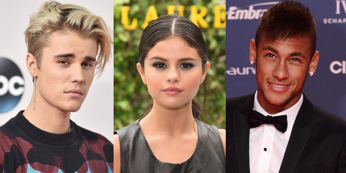 ¿Ha traicionado Neymar a Justin Bieber con Selena Gomez?