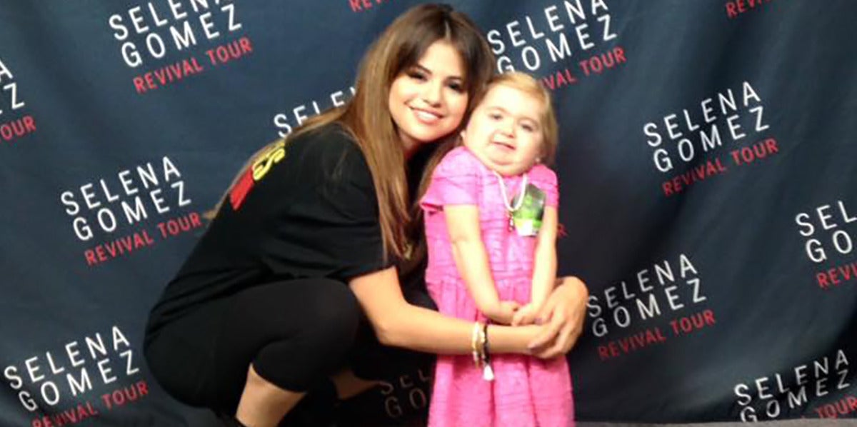 Selena Gomez y la pequeña Audrey