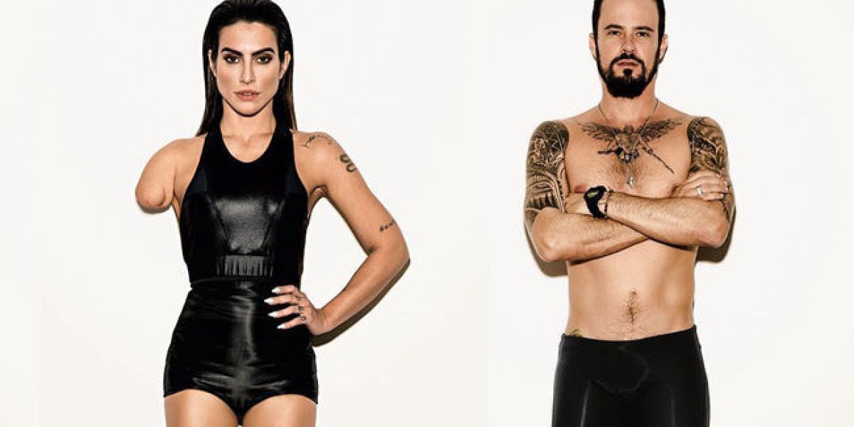 Cleo Pires y Paulo Vilhena, los modelos protagonistas de el reportaje de Vogue Brasil