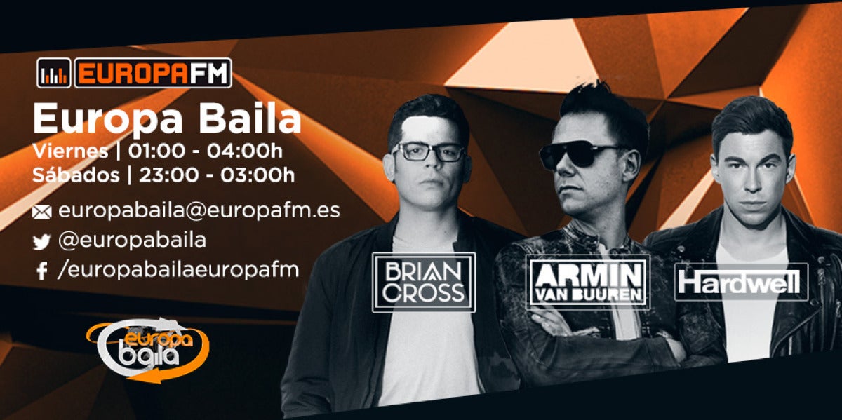Brian Cross incorpora a Hardwell y Armin van Buuren a Europa Baila