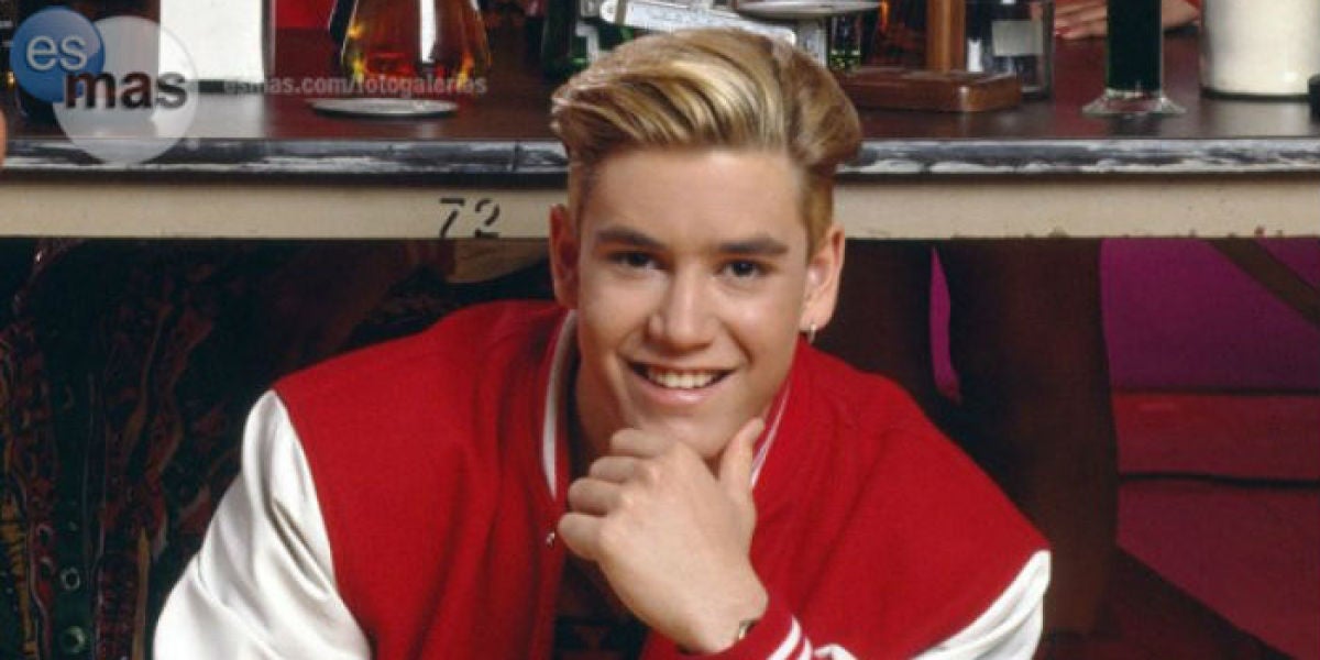 Mark-Paul Gosselaar es Zack Morris en 'Salvados por la campana'